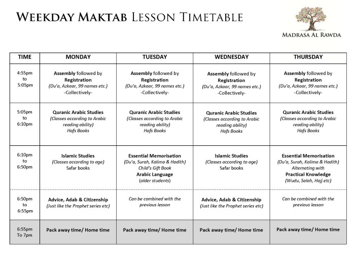 Lesson-Timetable-WeekDAY-700x541